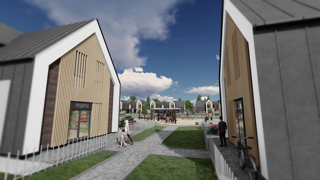 Проект ЖК «Скандинавское предместье» в Бресте.