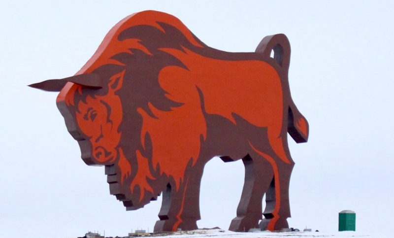 Так выглядит обновленный зубр на трассе М1. 