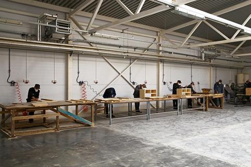 Цех деревообработки в колонии №22 «Волчьи норы»