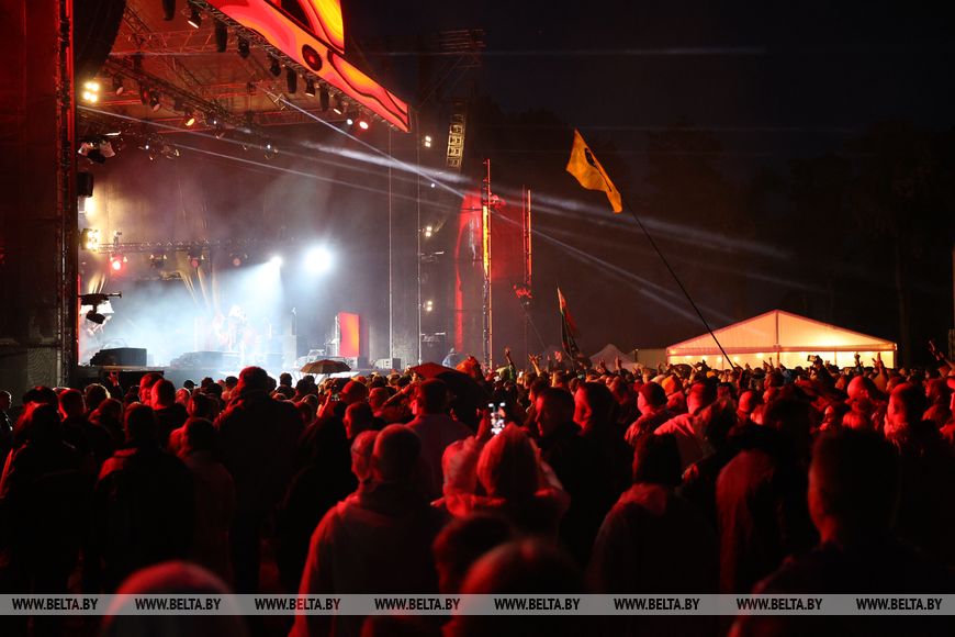 Рок-фестиваль «Солнцестояние» в Пружанах. Фото: БЕЛТА.