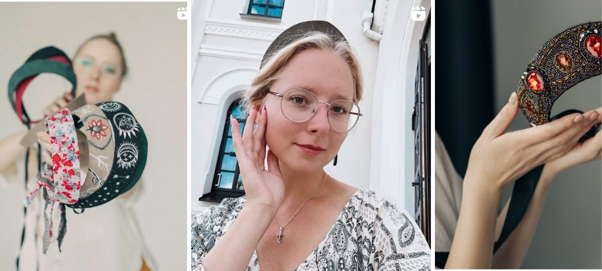 Кокошники, Елизавета, украшения