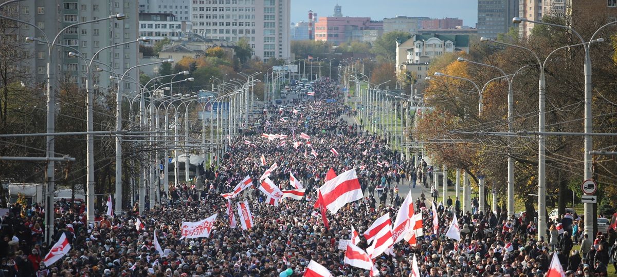 Пратэсты ў Мінску
